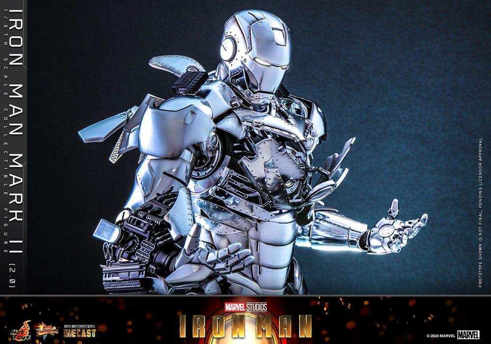 Iron Man Actionfigur 1/6 Iron Man Mark II (2.0) 33 cm HOT TOYS - Smalltinytoystore