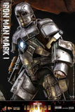 Iron Man Movie Masterpiece 1/6 Iron Man Mark I 30 cm HOT TOYS - Smalltinytoystore