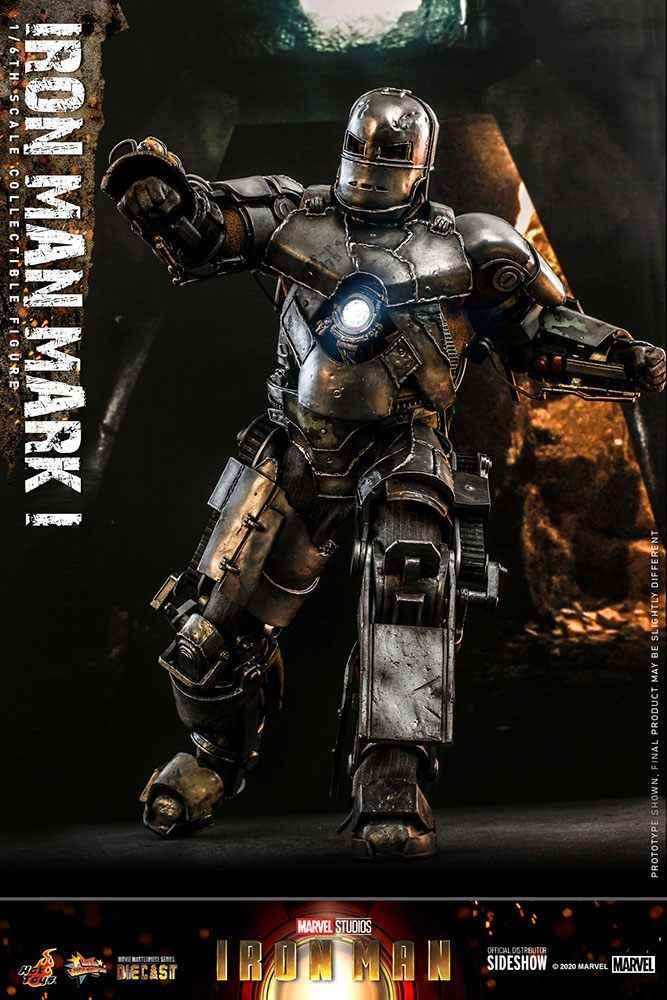 Iron Man Movie Masterpiece 1/6 Iron Man Mark I 30 cm - Smalltinytoystore