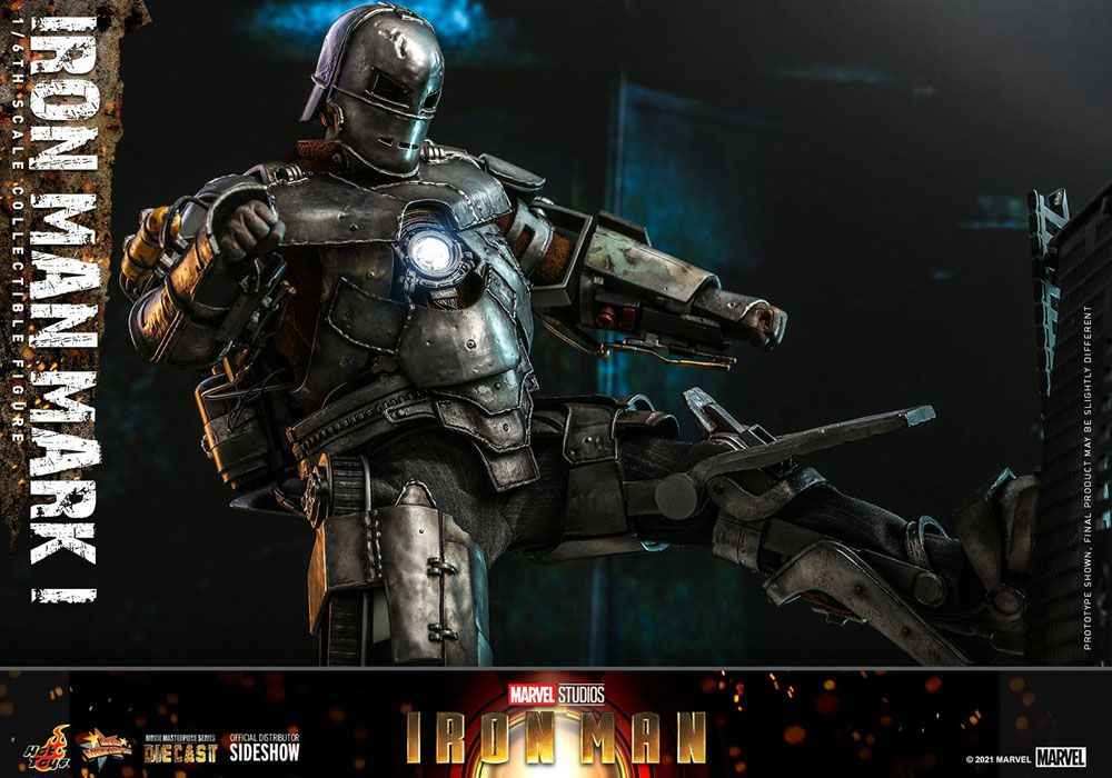 Iron Man Movie Masterpiece 1/6 Iron Man Mark I 30 cm - Smalltinytoystore