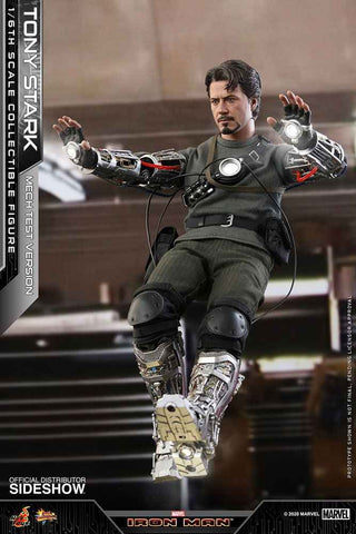 Iron Man Movie Masterpiece 1/6 Tony Stark (Mech Test Version) 30 cm - Smalltinytoystore