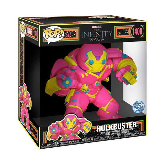 Iron Man Super Sized Jumbo POP! Vinyl Figur Hulkbuster(BLKLT) 25 cm - Smalltinytoystore