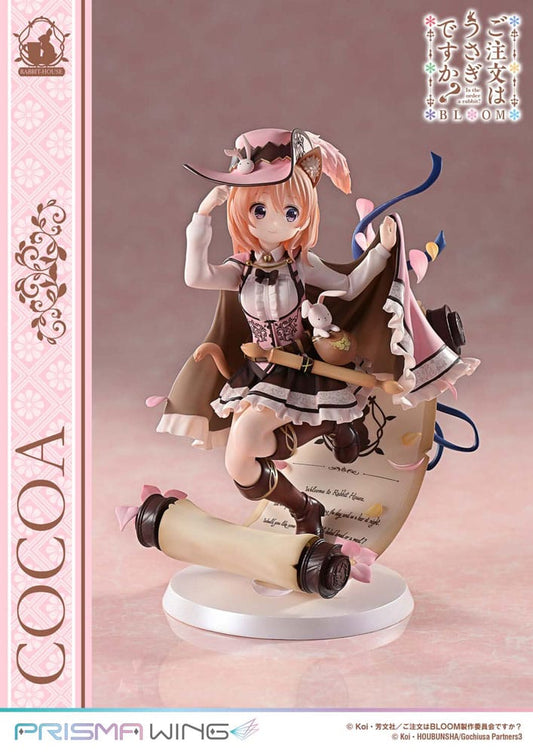 Is the Order a Rabbit? Bloom Prisma Wing PVC Statue 1/7 Cocoa 21 cm - Smalltinytoystore