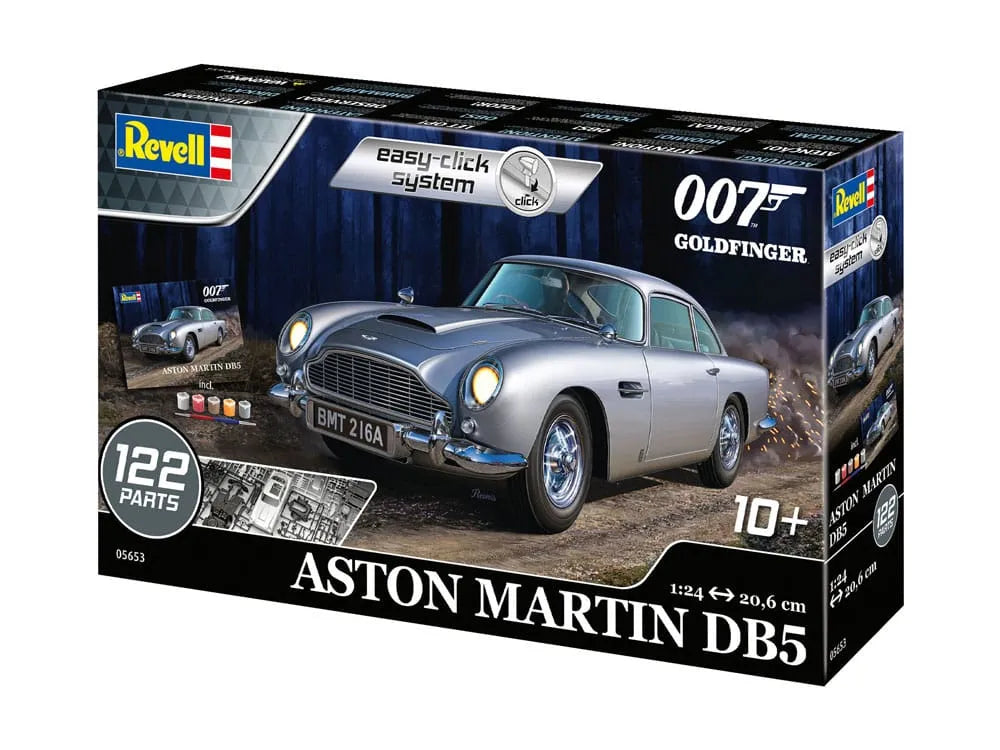 James Bond Modellbausatz Geschenkset 1/24 Aston Martin DB5 (Goldfinger) - Smalltinytoystore