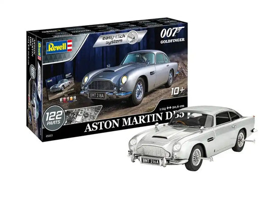 James Bond Modellbausatz Geschenkset 1/24 Aston Martin DB5 (Goldfinger) - Smalltinytoystore