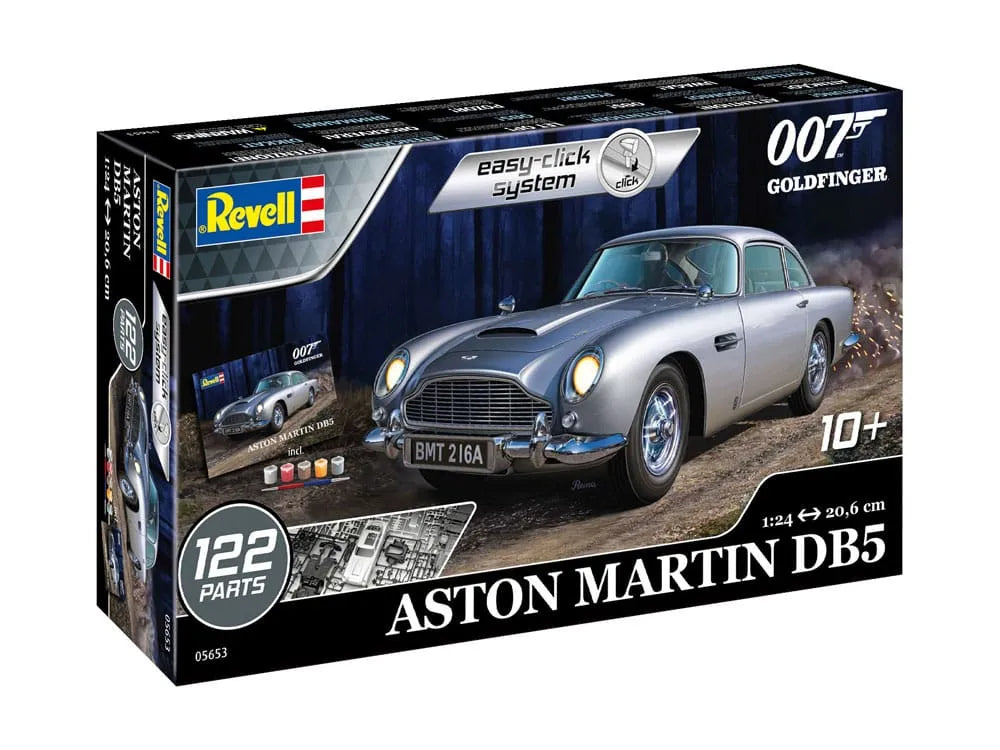 James Bond Modellbausatz Geschenkset 1/24 Aston Martin DB5 (Goldfinger) - Smalltinytoystore