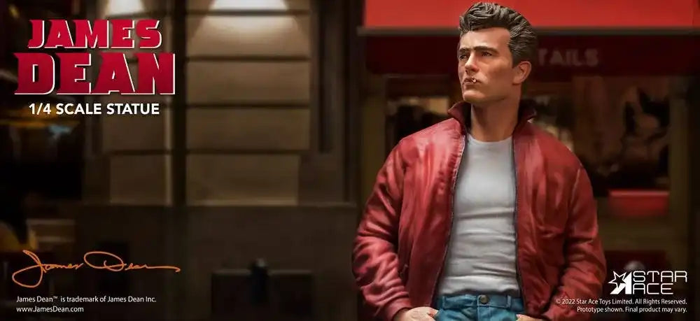 James Dean Superb My Favourite Legend Series Statue 1/4 James Dean (Red jacket) Deluxe Ver. 52 cm - Smalltinytoystore