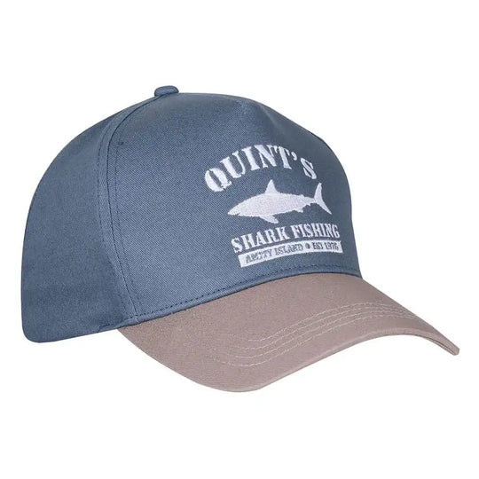 Jaws Baseball Cap Quints Shark Fishing - Smalltinytoystore