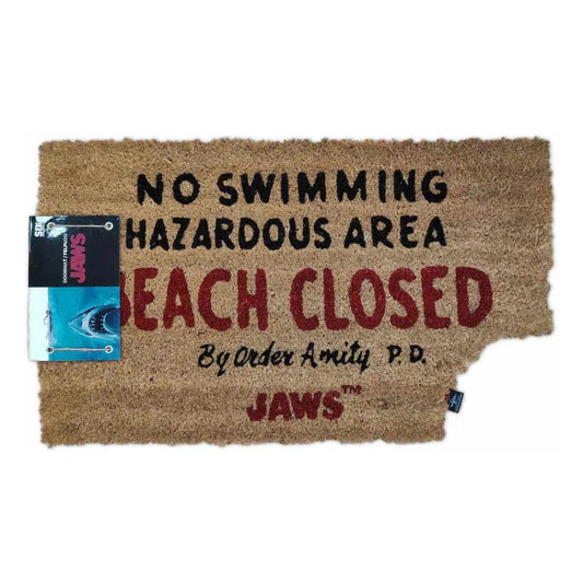 Jaws Fußmatte Beach Closed 40 x 60 cm - Smalltinytoystore