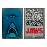 Jaws Metallbarren 50th Anniversary Poster Limited Edition - Smalltinytoystore