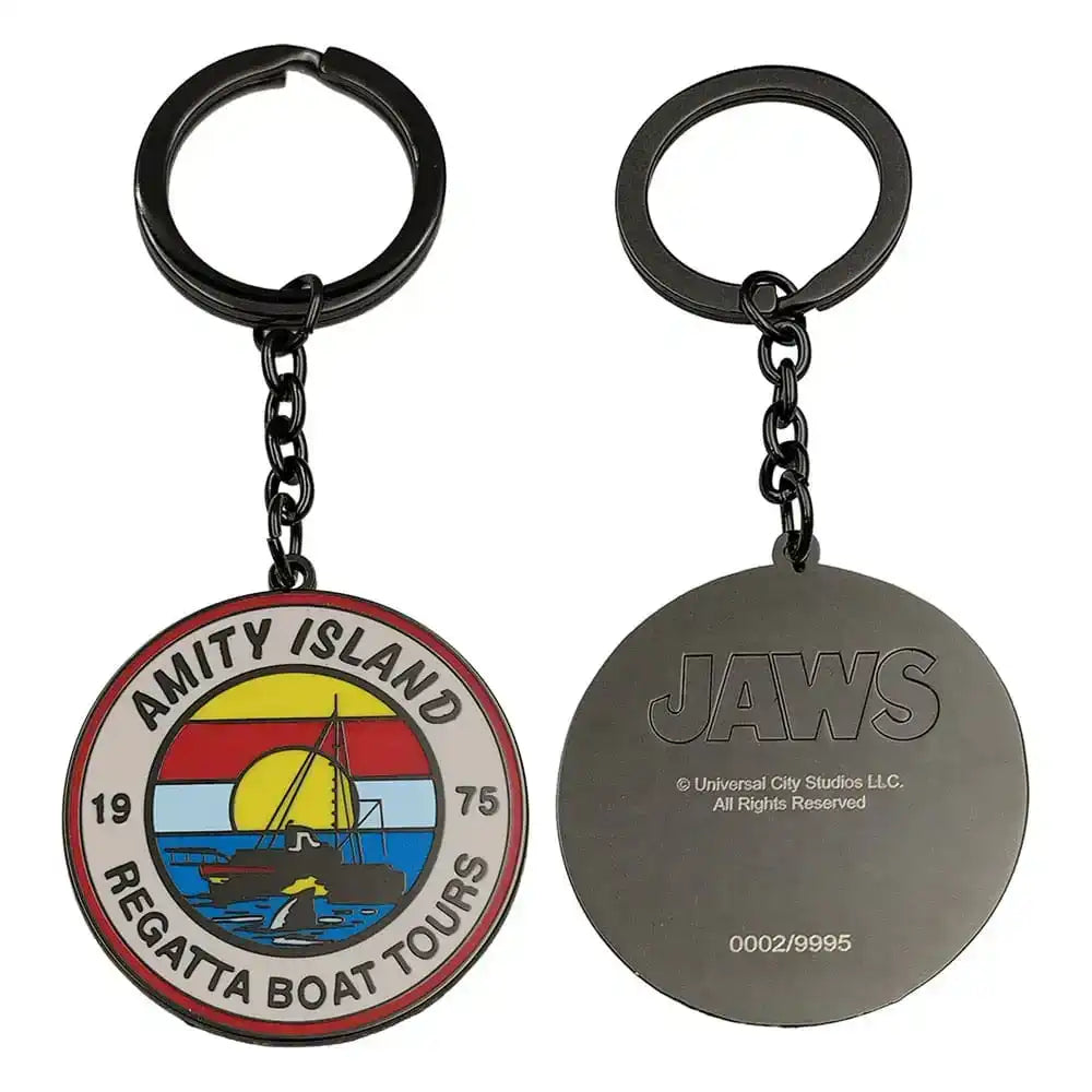 Jaws Schlüsselanhänger 50th Anniversary Regatta Boat Tour Limited Edition - Smalltinytoystore