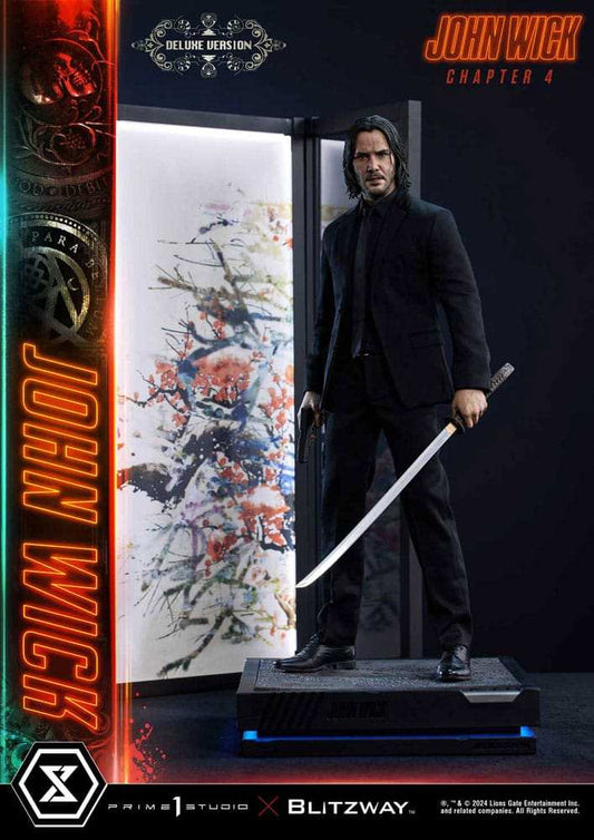 John Wick Chapter 4 Ultimate Premium Masterline Series Statue 1/4 John Wick Deluxe Version 54 cm - Smalltinytoystore