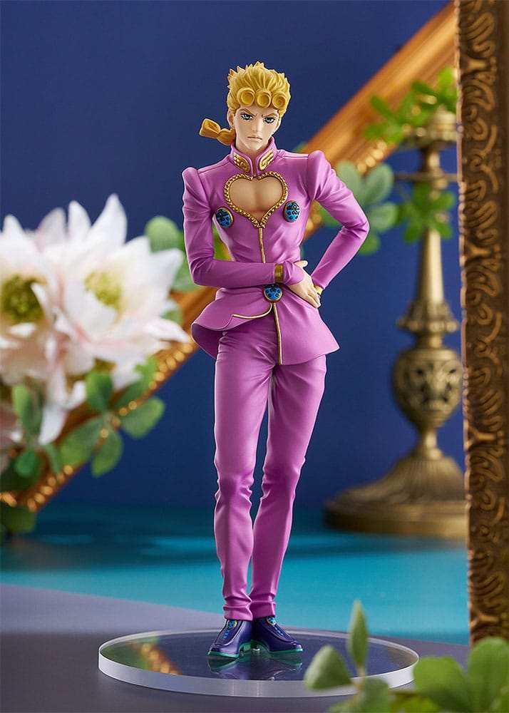 JoJo's Bizarre Adventure: Golden Wind Pop Up Parade PVC Statue Giorno Giovanna 16 cm - Smalltinytoystore