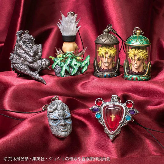 JoJo's Bizarre Adventure Minifiguren Set Super Strap Collection Blind Box (6) - Smalltinytoystore