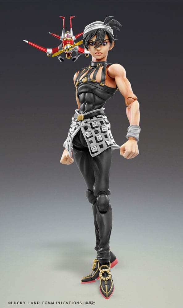 JoJo's Bizarre Adventure Part 5: Golden Wind Actionfigur Chozokado (Narancia Ghirga & As Ver. Black) 15 cm - Smalltinytoystore