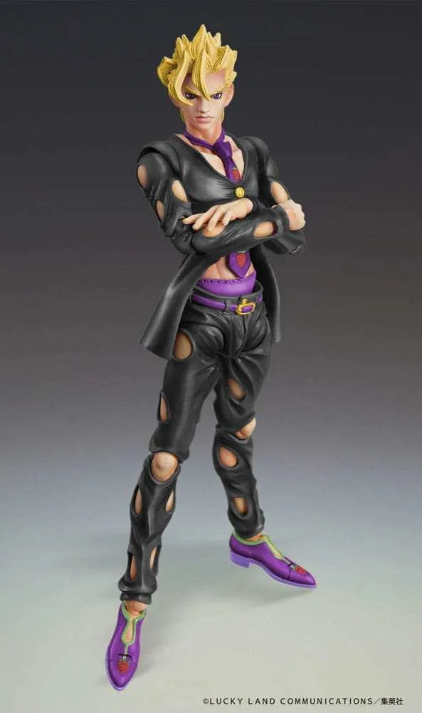 JoJo's Bizarre Adventure Part 5: Golden Wind Actionfigur Chozokado (Pannacotta Fugo Ver. Black) 15 cm - Smalltinytoystore