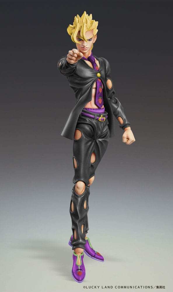 JoJo's Bizarre Adventure Part 5: Golden Wind Actionfigur Chozokado (Pannacotta Fugo Ver. Black) 15 cm - Smalltinytoystore