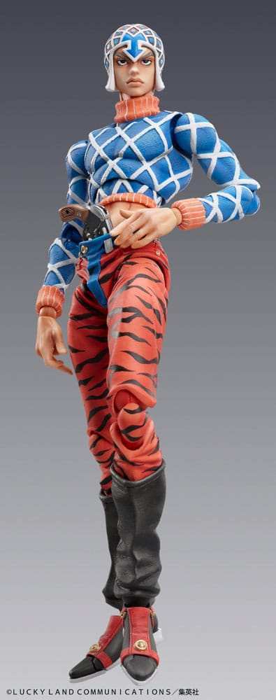 JoJo's Bizarre Adventure Part 5 Statue Legend PVC Statue Chozokado Guido Mista & S P (re-run) 15 cm - Smalltinytoystore