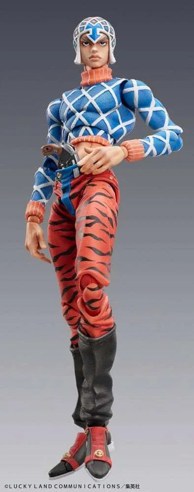 JoJo's Bizarre Adventure Part 5 Statue Legend PVC Statue Chozokado Guido Mista & S P (re-run) 15 cm - Smalltinytoystore