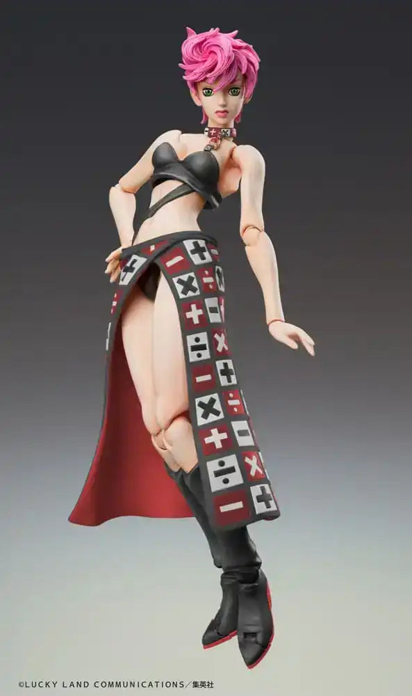 JoJo's Bizarre Adventure Part 5 Super Action Actionfigur Trish Una Black Ver. 15 cm - Smalltinytoystore