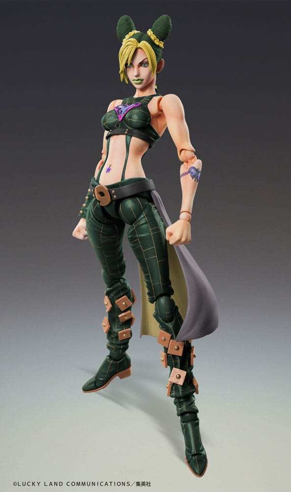 JoJo's Bizarre Adventure Part 6 Stone Ocean Super Action Actionfigur Chozokado Jolyne Cujoh Third 15 cm - Smalltinytoystore