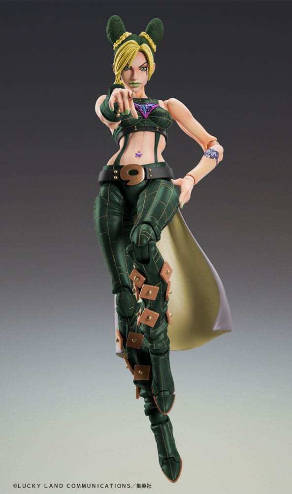 JoJo's Bizarre Adventure Part 6 Stone Ocean Super Action Actionfigur Chozokado Jolyne Cujoh Third 15 cm - Smalltinytoystore
