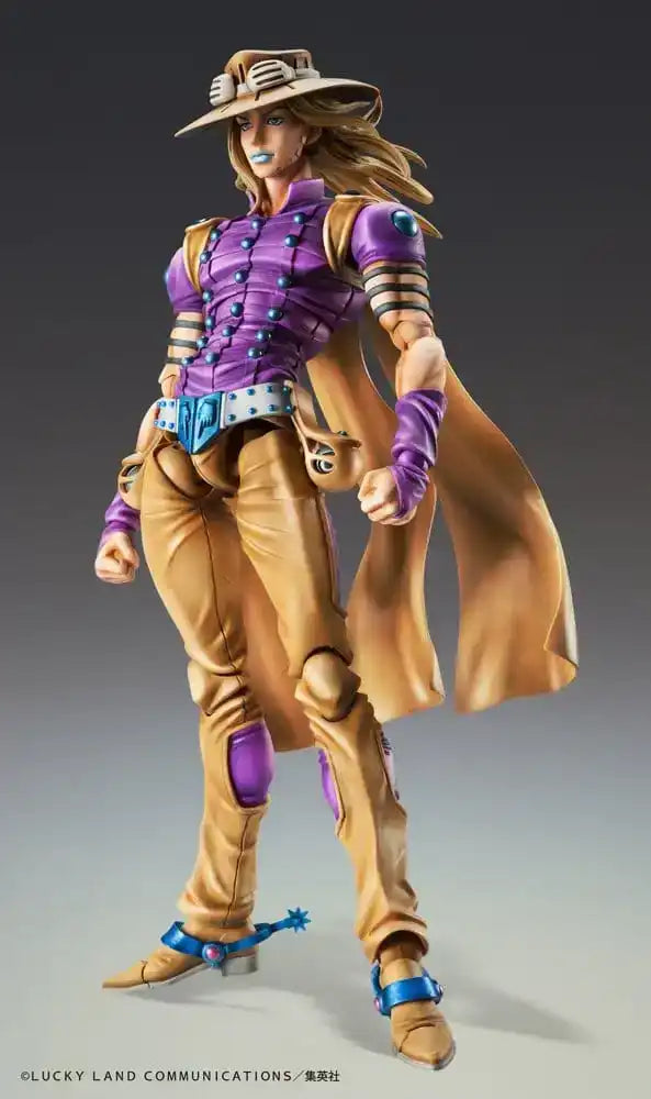 JoJo's Bizarre Adventure Part 7: Steel Ball Run Super Action Actionfigur Chozokado Gyro Zeppeli Ver.1.5 16 cm