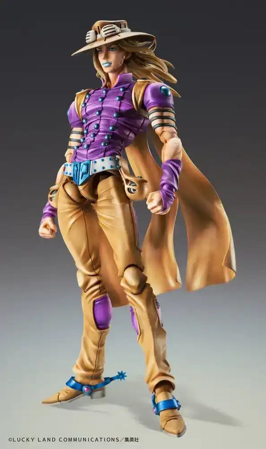 JoJo's Bizarre Adventure Part 7: Steel Ball Run Super Action Actionfigur Chozokado Gyro Zeppeli Ver.1.5 16 cm