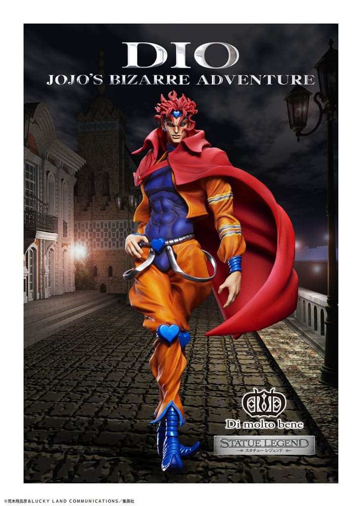 JoJo's Bizarre Adventure Part3 Statue Legend PVC Statue Dio 17 cm (re-run) - Smalltinytoystore