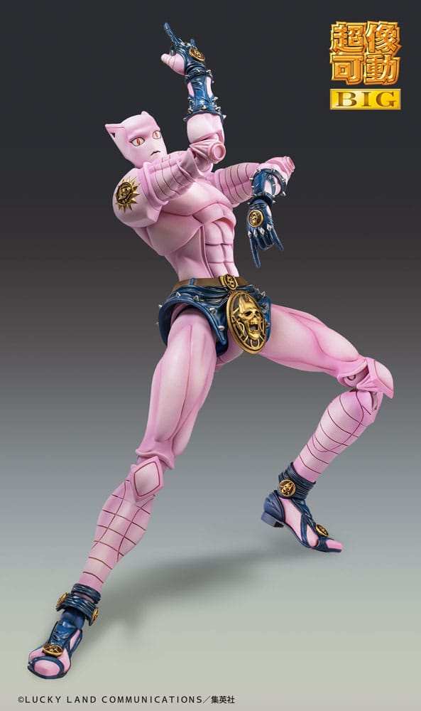 JoJo's Bizarre Adventure Part4 Super Action Actionfigur Chozokado Big Killer Queen 22 cm - Smalltinytoystore