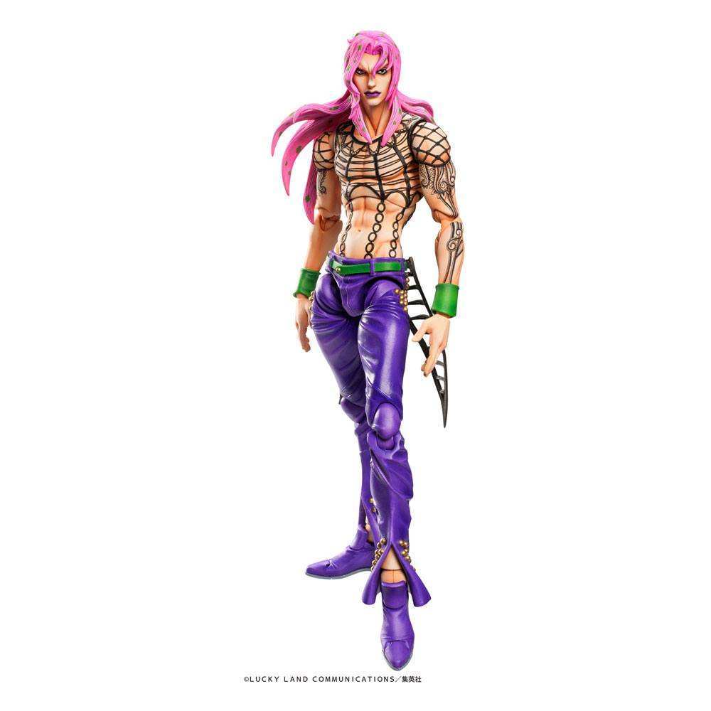 JoJo's Bizarre Adventure Part5 Super Action Actionfigur Chozokado (Diavolo) (re-run) 15 cm - Smalltinytoystore