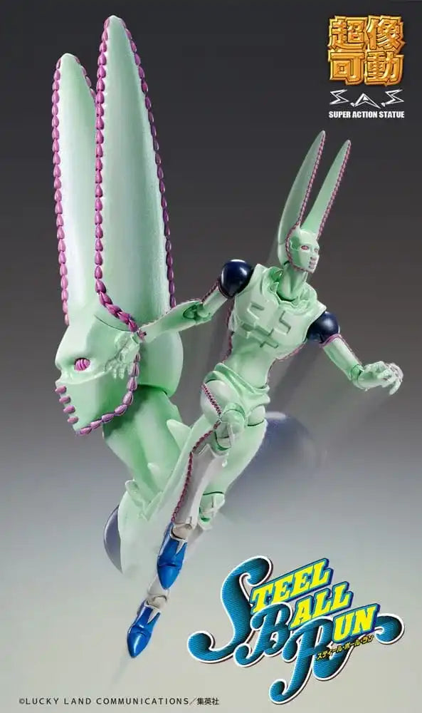 JoJo's Bizarre Adventure Part7 Steel Ball Run Super Action Actionfigur Chozokado D4C Second 20 cm - Smalltinytoystore