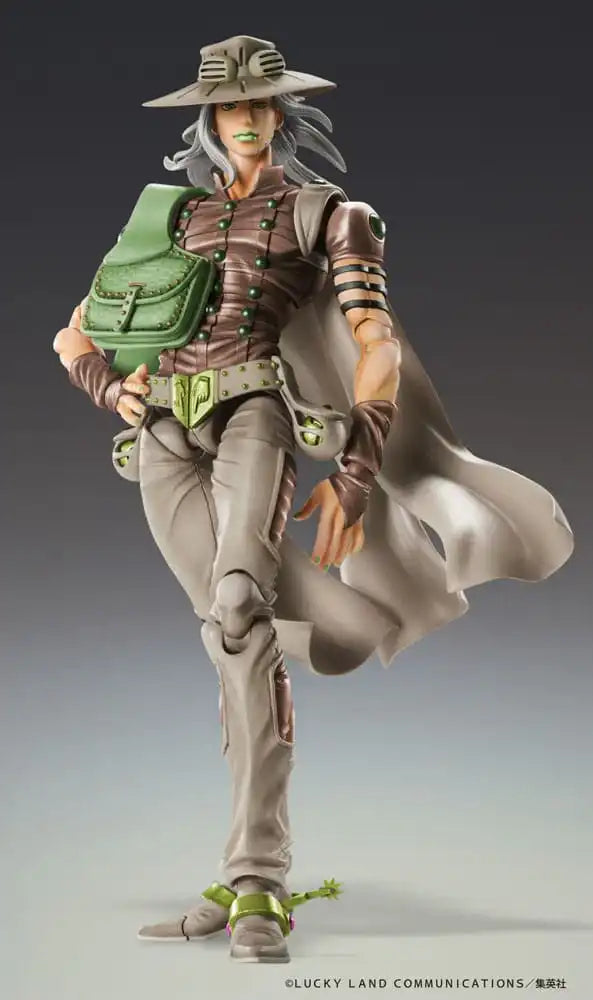 JoJo's Bizarre Adventure Part7 Steel Ball Run Super Action Actionfigur Chozokado Johnny Joestar Second 15 cm - Smalltinytoystore