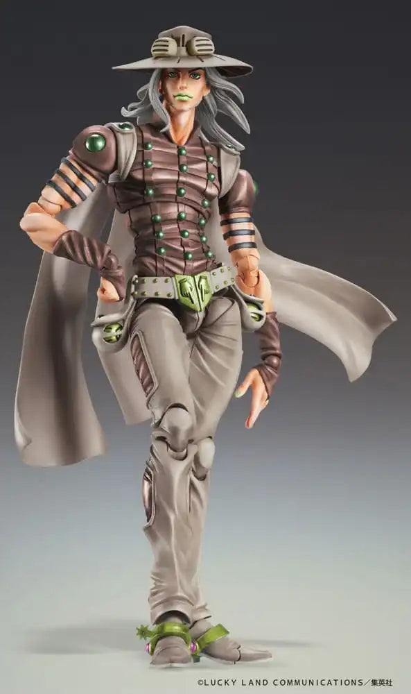 JoJo's Bizarre Adventure Part7 Steel Ball Run Super Action Actionfigur Chozokado Johnny Joestar Second 15 cm - Smalltinytoystore