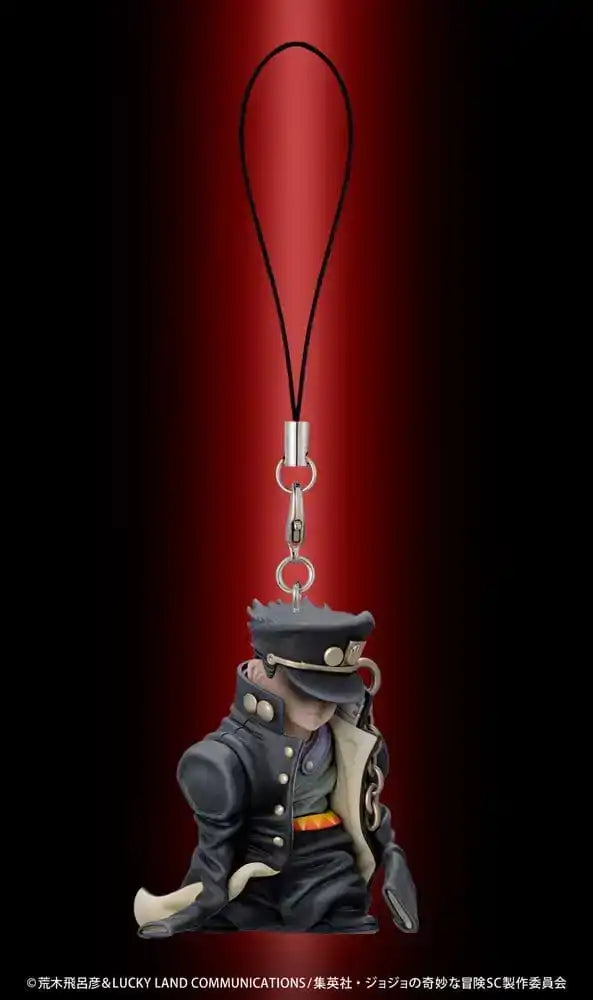 JoJo's Bizarre Adventure: Stardust Crusaders Minifiguren Set Chozo Mascot Strap Collection Blind Box (6)
