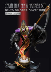 JoJo's Bizarre Adventure Statue Legend PVC Statue Death Thirteen & Mannish Boy 17 cm - Smalltinytoystore