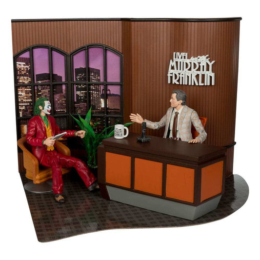 Joker DC Multiverse (Joker Movie) Deluxe Colllector Actionfigur The Joker (Live with Murray Franklin) Limited Edition 18 cm - Smalltinytoystore