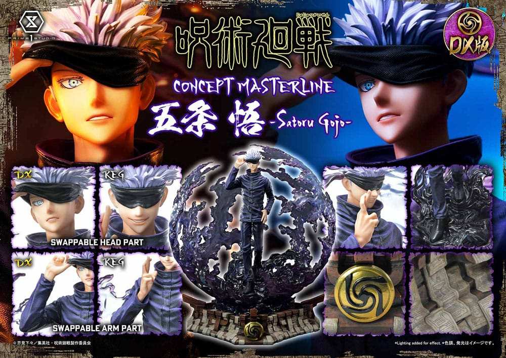 Jujutsu Kaisen Concept Masterline Series Statue Satoru Gojo Deluxe Bonus Version 48 cm - Smalltinytoystore