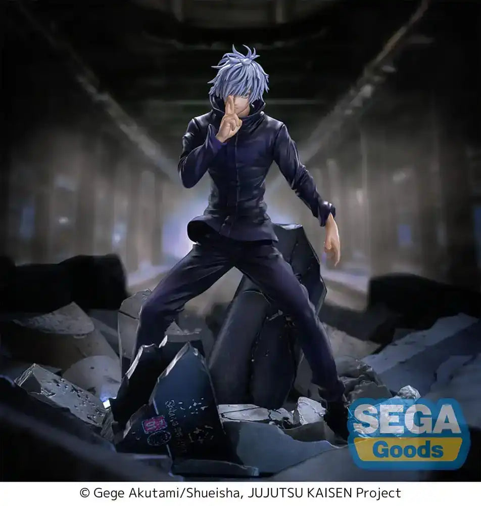 Jujutsu Kaisen Figurizm Luminasta  PVC Statue Shibuya Incident Satoru Gojo Unlimited Void 21 cm
