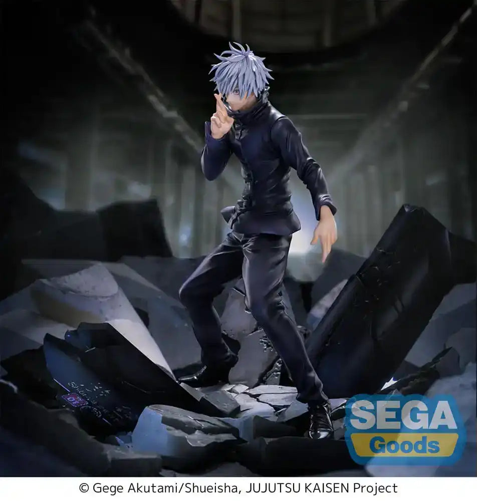 Jujutsu Kaisen Figurizm Luminasta  PVC Statue Shibuya Incident Satoru Gojo Unlimited Void 21 cm