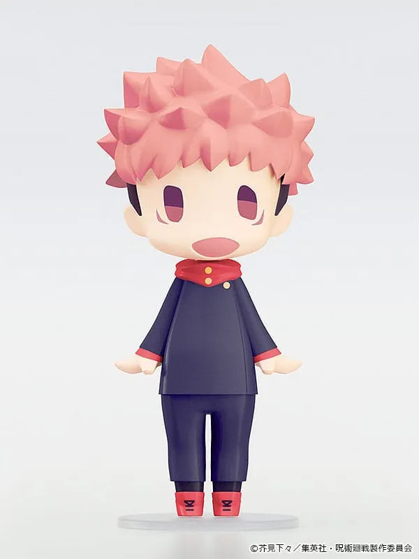 Jujutsu Kaisen HELLO! GOOD SMILE Actionfigur Yuji Itadori 10 cm - Smalltinytoystore