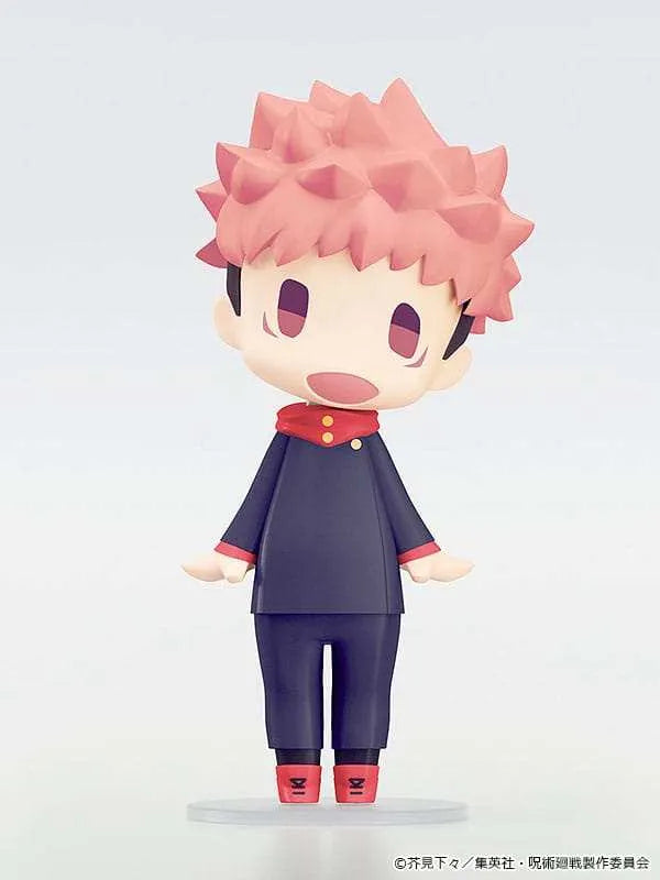 Jujutsu Kaisen HELLO! GOOD SMILE Actionfigur Yuji Itadori 10 cm - Smalltinytoystore