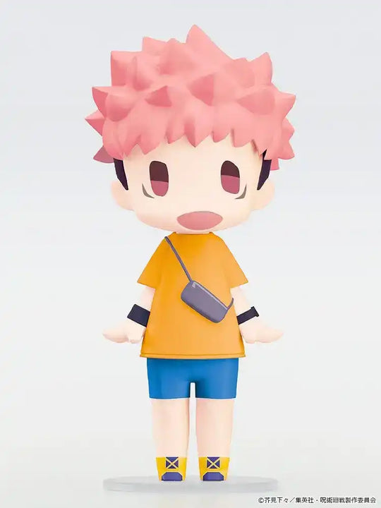 Jujutsu Kaisen HELLO! GOOD SMILE Actionfigur Yuji Itadori: Casual Outfit Ver. 10 cm