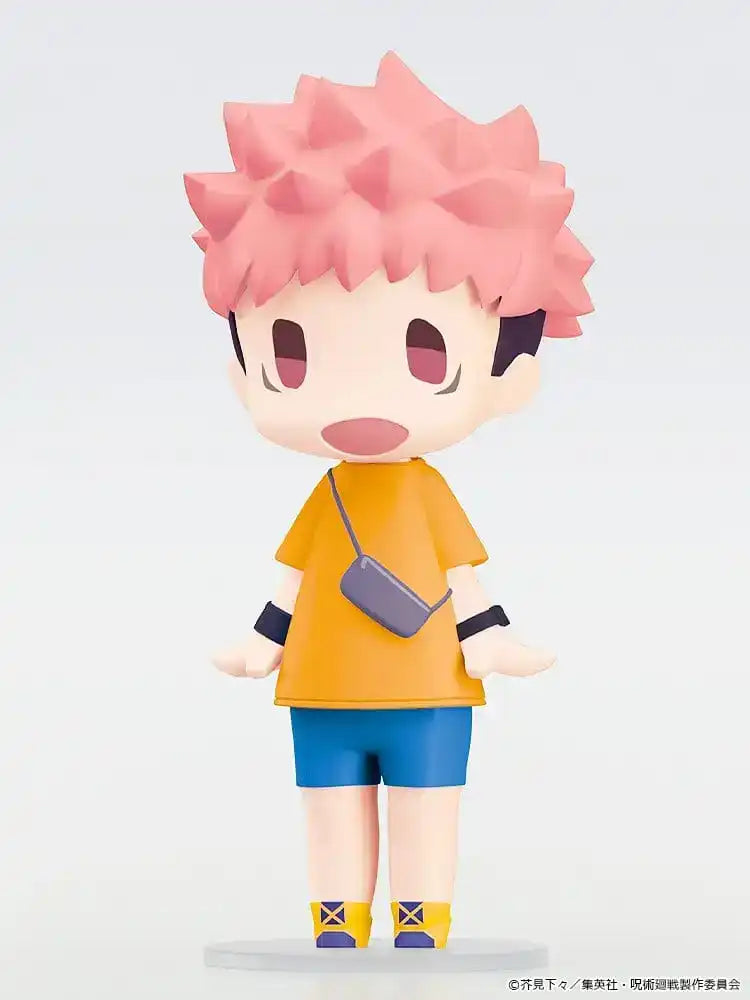 Jujutsu Kaisen HELLO! GOOD SMILE Actionfigur Yuji Itadori: Casual Outfit Ver. 10 cm