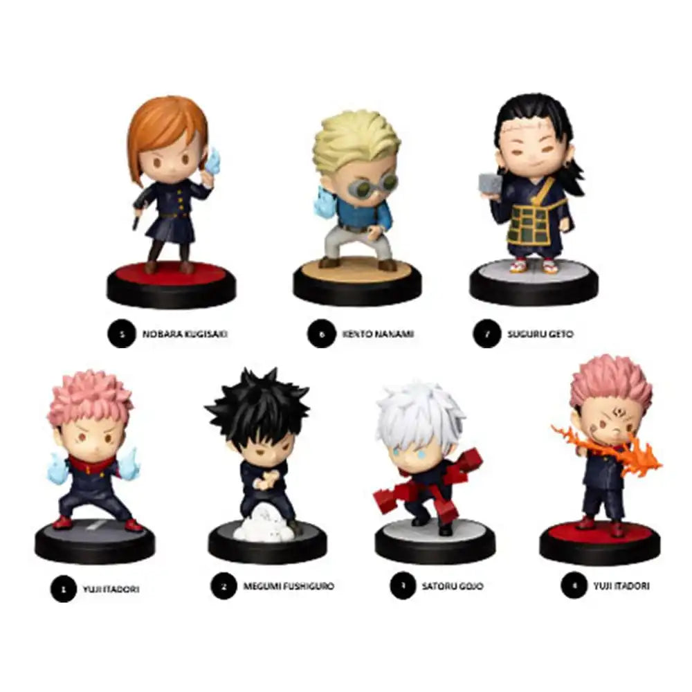 Jujutsu Kaisen Hero Box Cursed Series Minifiguren 8 cm Display (6) - Smalltinytoystore
