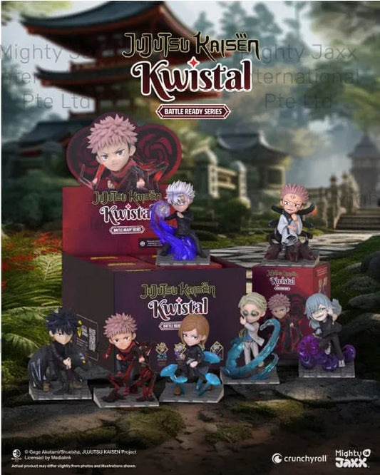 Jujutsu Kaisen: Kwistal Fwendz - Battle Ready Series 4 inch Vinyl Figure Blind Box Assortment (6) - Smalltinytoystore