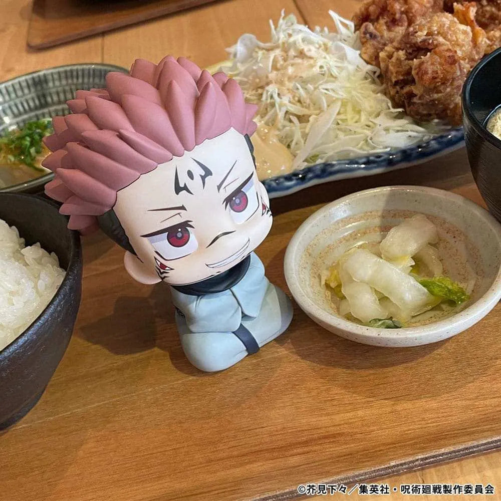 Jujutsu Kaisen Look Up PVC Statue Sukuna 11 cm - Smalltinytoystore