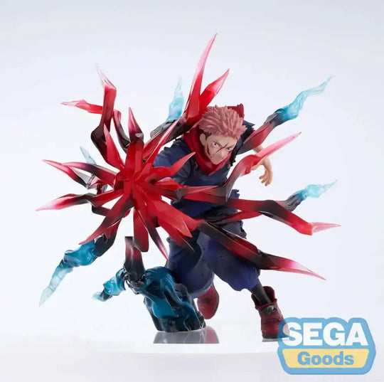 Jujutsu Kaisen Luminasta PVC Statue Yuji Itadori Black Flash 16 cm - Smalltinytoystore