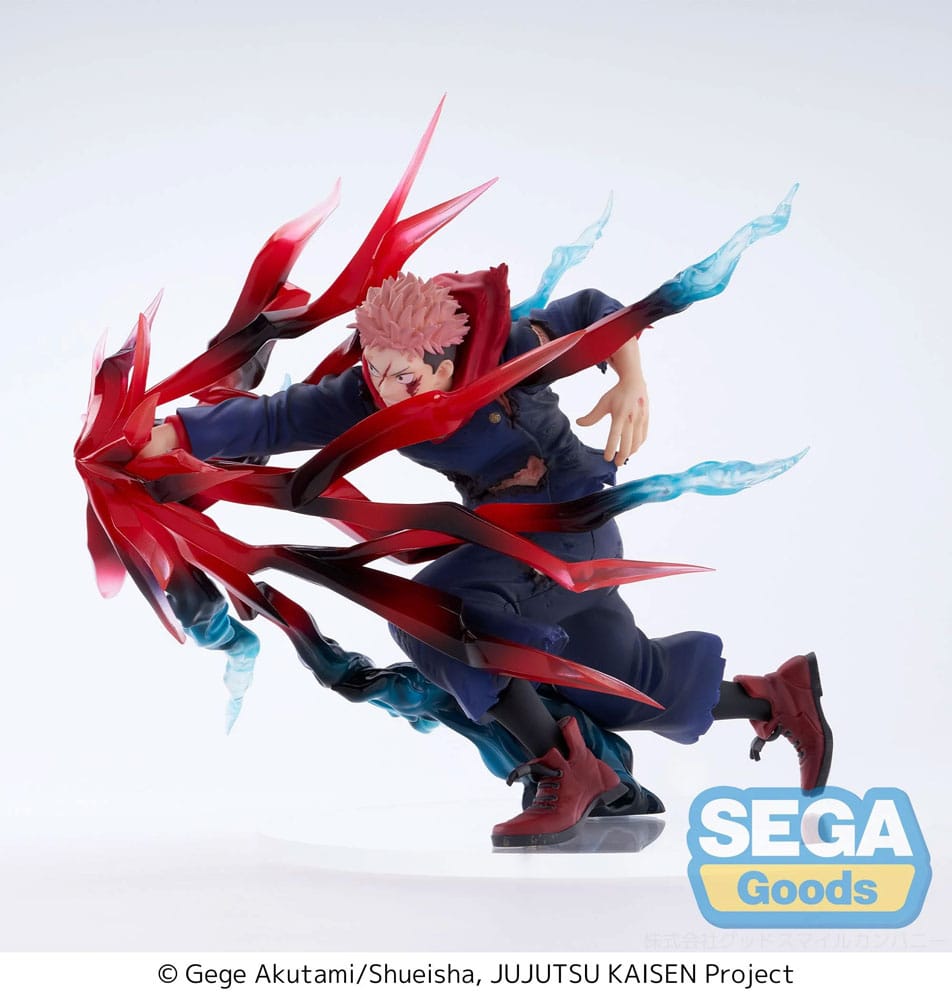 Jujutsu Kaisen Luminasta PVC Statue Yuji Itadori Black Flash 16 cm - Smalltinytoystore