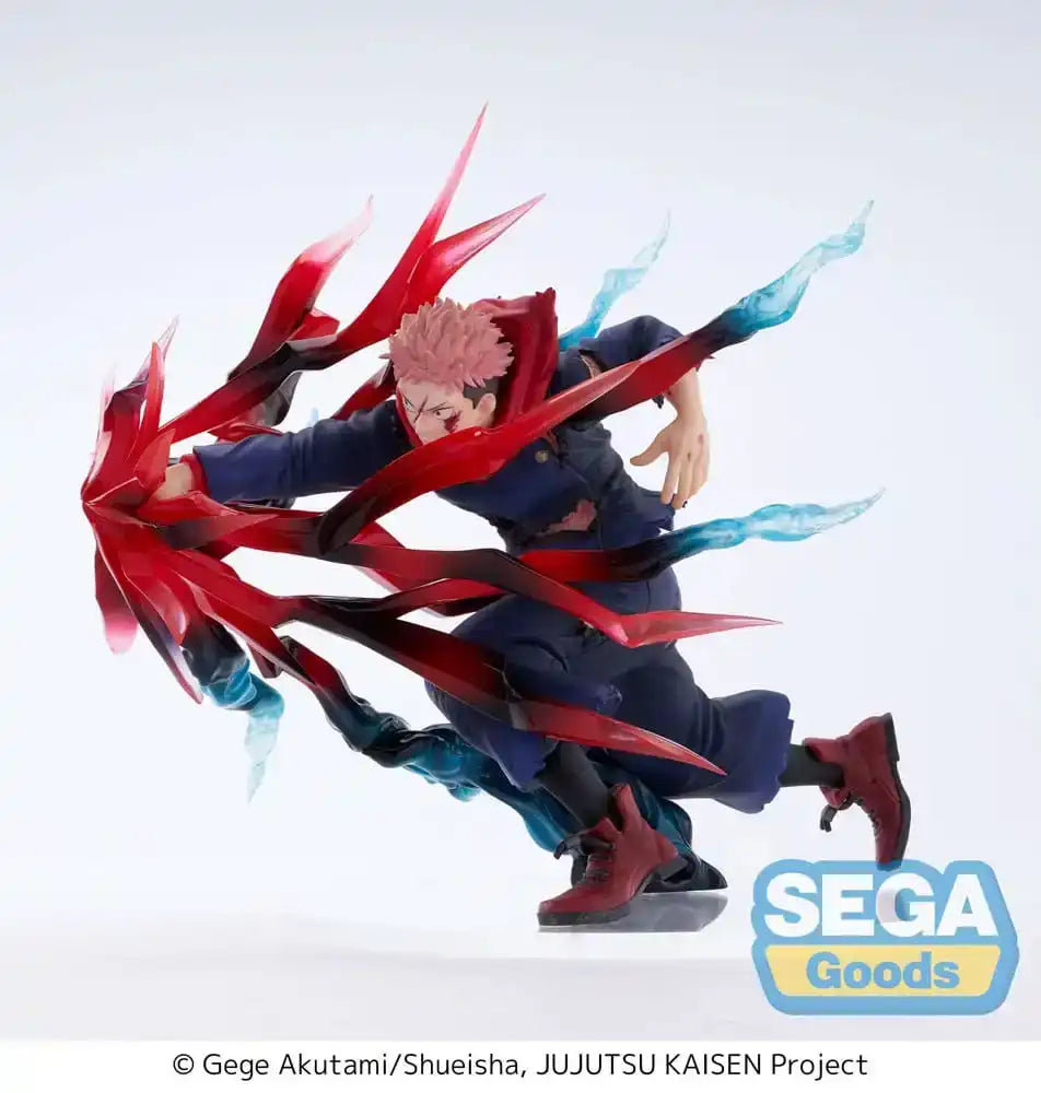 Jujutsu Kaisen Luminasta PVC Statue Yuji Itadori Black Flash 16 cm - Smalltinytoystore